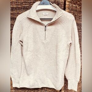 Fat Face-Cream Color Cowl Neck Sweater Womens Size:4